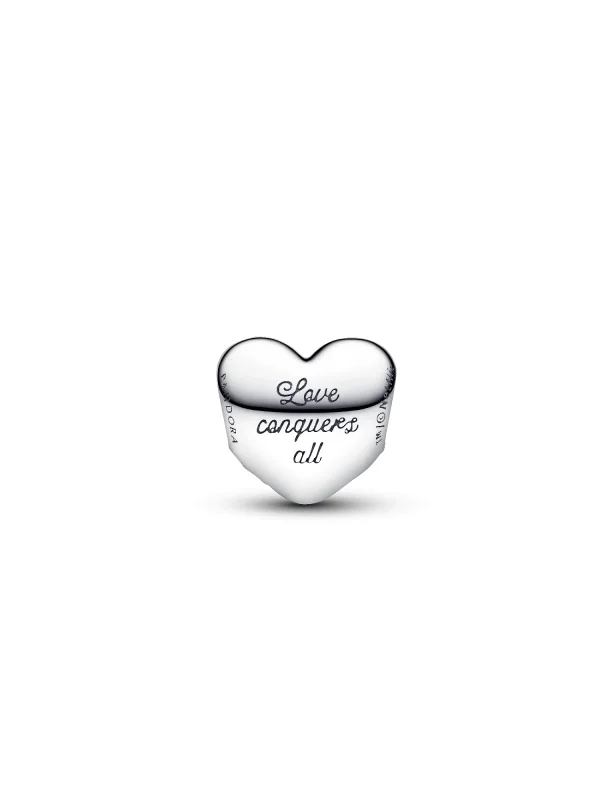 (image for) PANDORA Honeycomb Heart Charm 764332C01 Sterling Silver - View 3