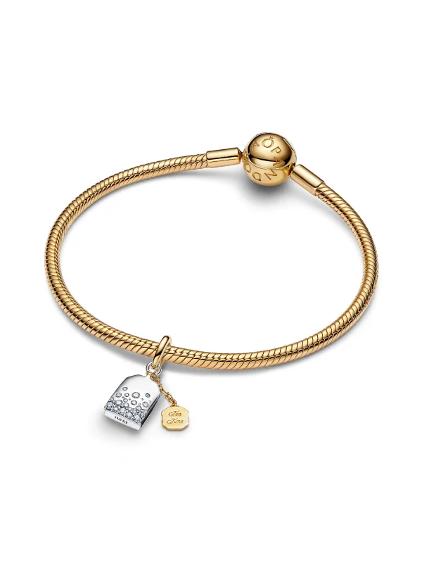 (image for) Pandora Bridgerton Tea Bag Dangle Charm - 764338C01 - View 3