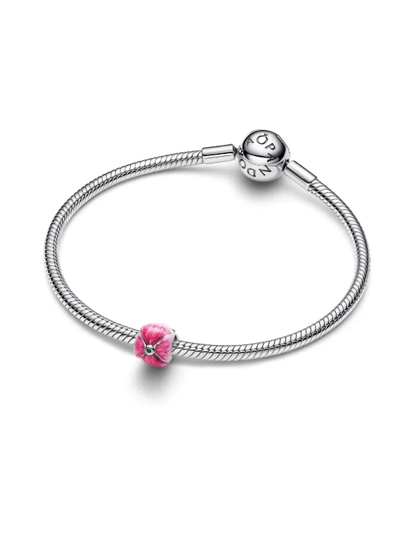 (image for) Tulip Charm PANDORA 764352C01 Sterling Silver - View 4