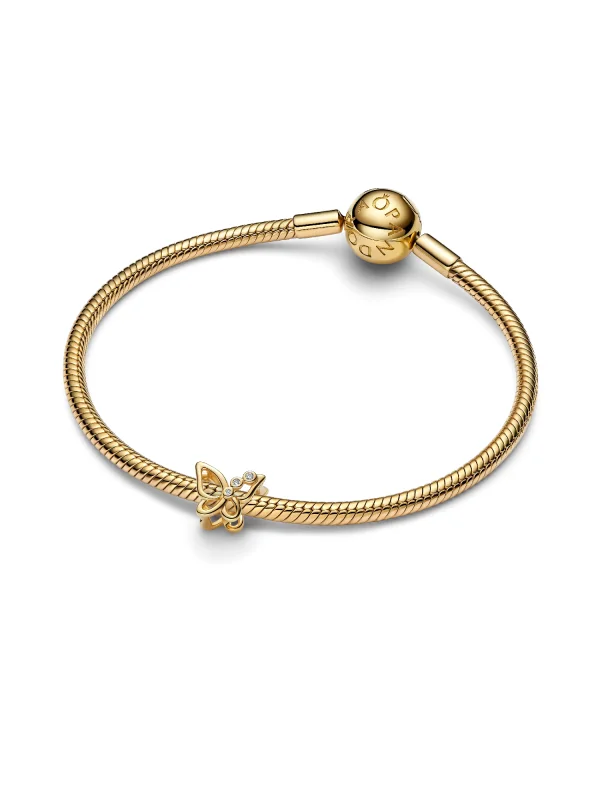 (image for) Pandora Butterfly Openwork Charm - 764369C01 - View 4