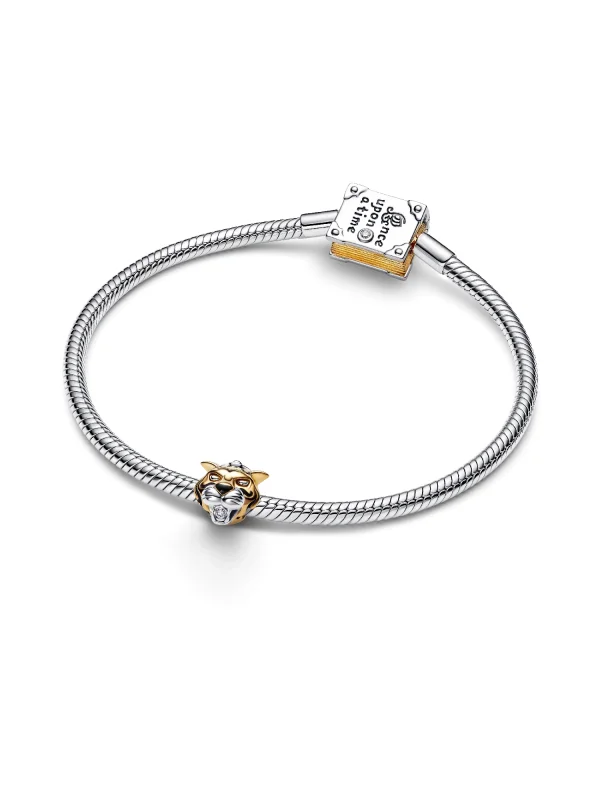 (image for) Pandora Disney Princess Jasmine Rajah Lab-grown Diamond Charm - 764404C01 - View 3
