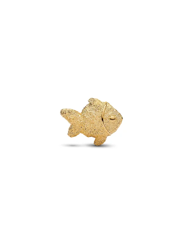 (image for) Pandora Textured Fish Mini Charm - 764522C00 - View 6