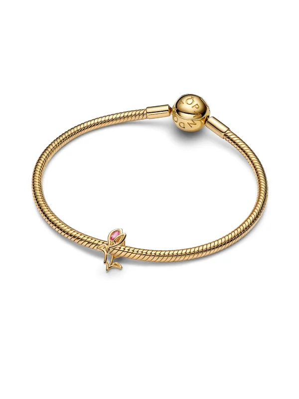(image for) Pandora Tulip Openwork Charm - 764555C01 - View 4