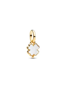 (image for) Pandora White Lucky Clover Dangle Charm - 764564C01