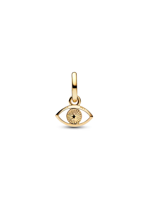 (image for) Pandora Blue Evil Eye Mini Dangle Charm - 764609C01 - View 5
