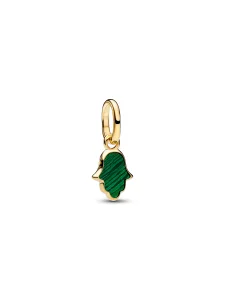 (image for) Pandora Green Hamsa Hand Mini Dangle Charm - 764612C01
