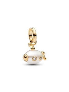 (image for) Pandora Treated Freshwater Cultured Baroque Pearl Submarine Dangle Charm - 764616C01
