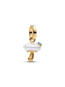 (image for) Pandora Treated Freshwater Cultured Baroque Pearl Mushroom Dangle Charm - 764618C01