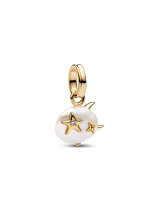(image for) Pandora Treated Freshwater Cultured Baroque Pearl Cloud Dangle Charm - 764621C01