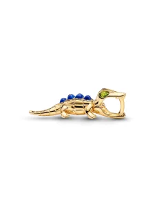 (image for) PANDORA Alligator Charm 764624C01 | 14k Gold Plated