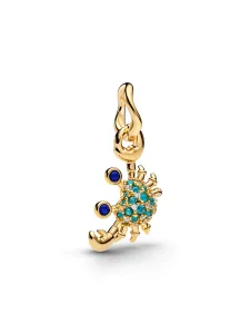 (image for) PANDORA Crab Charm 764684C01 | 14k Gold Plating