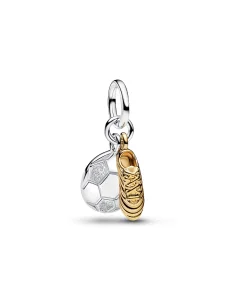(image for) Pandora Engravable Soccer Shoe Double Dangle Charm - 764712C00