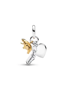 (image for) California PANDORA Charm 764921C01 | Gold & Silver Dangle