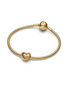 (image for) Pandora Beaded Open Heart Charm - 767516C00