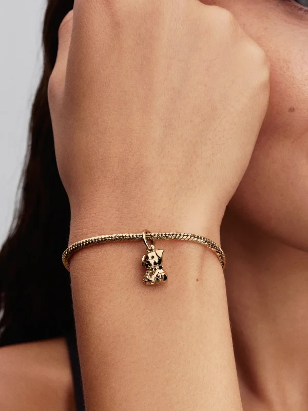 (image for) PANDORA Labrador Retriever Charm 768009C01 14k Gold Plated - View 2