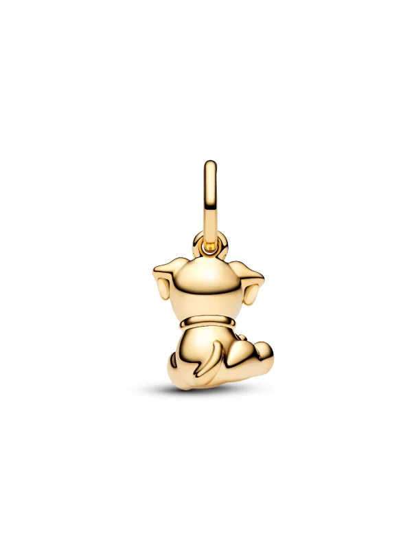 (image for) PANDORA Labrador Retriever Charm 768009C01 14k Gold Plated - View 4