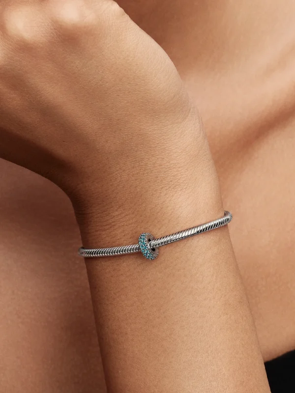 (image for) Best Diamond PANDORA Charm Collection - Heart Design - View 2
