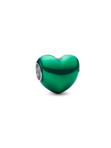 (image for) Pandora Metallic Green Heart Charm - 793337C07