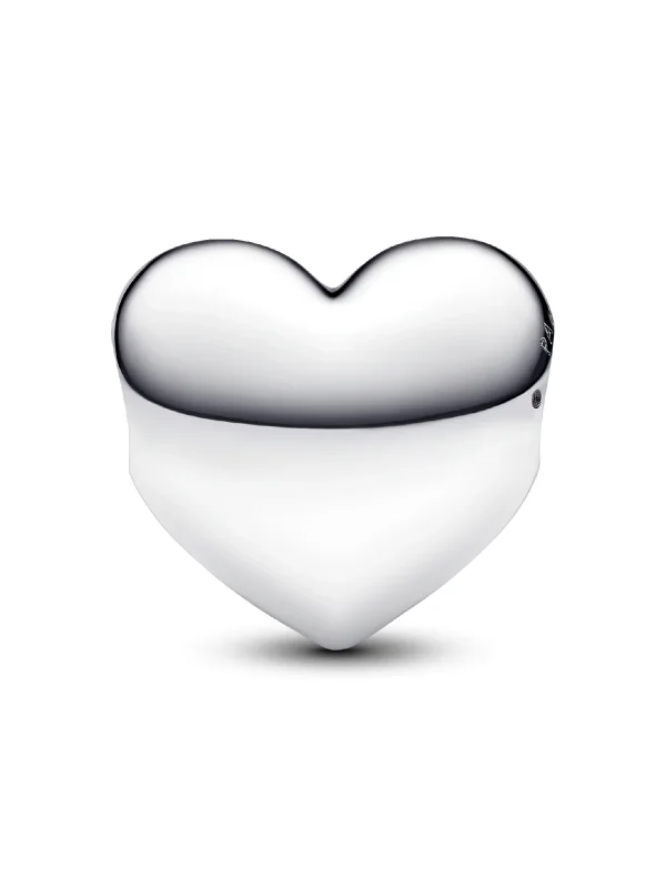 (image for) Pandora Be Love Engravable Large Heart Charm - 793440C00 - View 5