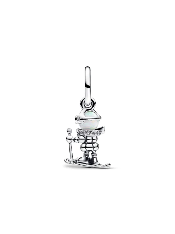 (image for) Pandora Skier Dangle Charm - 793514C01 - View 6