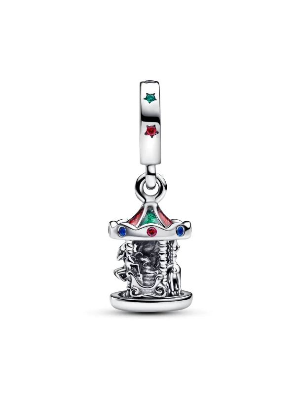 (image for) Pandora Spinning Carousel Dangle Charm - 793586C01 - View 7