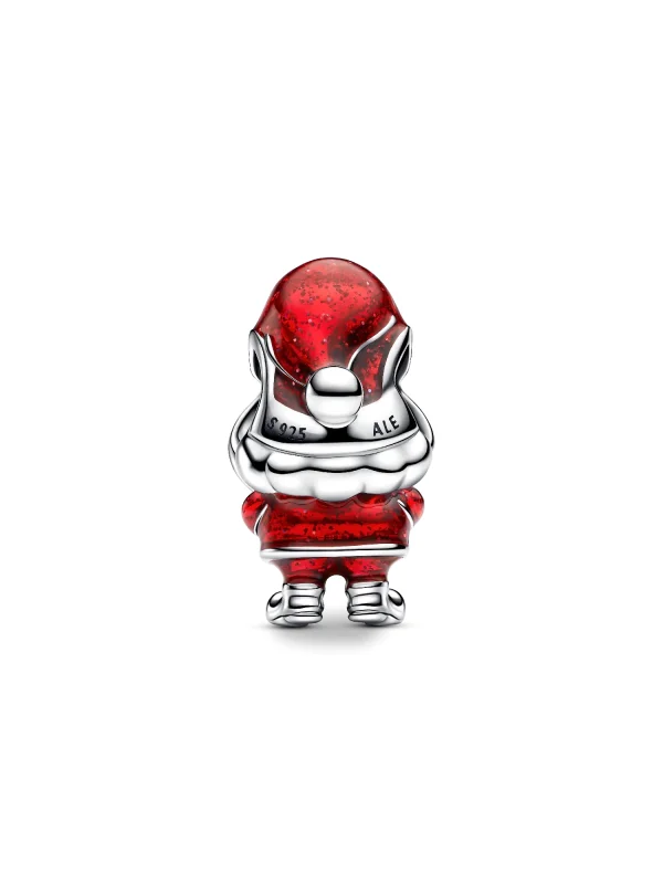 (image for) PANDORA Santa Charm 793593C01 Sterling Silver Charm - View 6