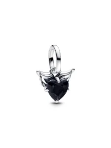 (image for) PANDORA Winged Heart Charm 793626C01 | Sterling Silver