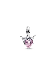 (image for) Pandora Winged Heart Mini Dangle Charm - 793626C02