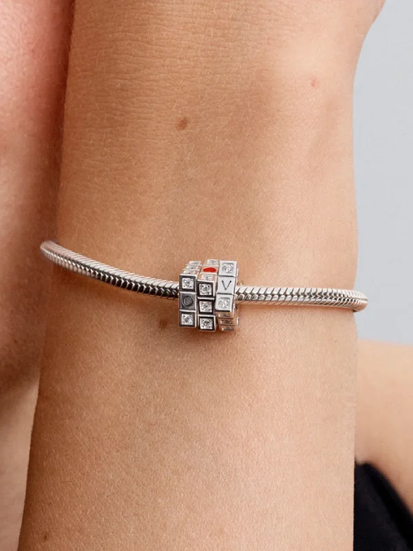 (image for) PANDORA Charms for Sale - Heart Charm Silver - View 2