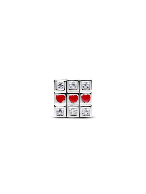 (image for) PANDORA Charms for Sale - Heart Charm Silver - View 3