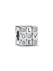 Pandora Moveable Toy Cube Charm - 793672C01 (image for) Pandora Moveable Toy Cube Charm - 793672C01