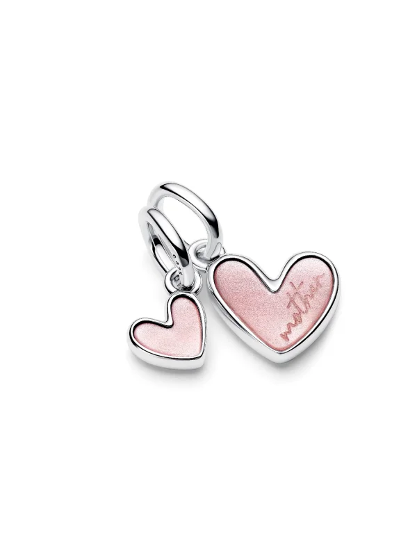 (image for) PANDORA Mother Daughter Charms 793766C01 Sterling Silver - View 6