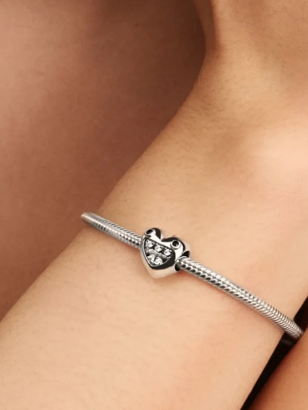 (image for) Pandora Mom's Little Monsters Heart Charm - 793768C01 - View 2