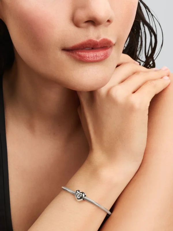 (image for) Pandora Mom's Little Monsters Heart Charm - 793768C01 - View 3