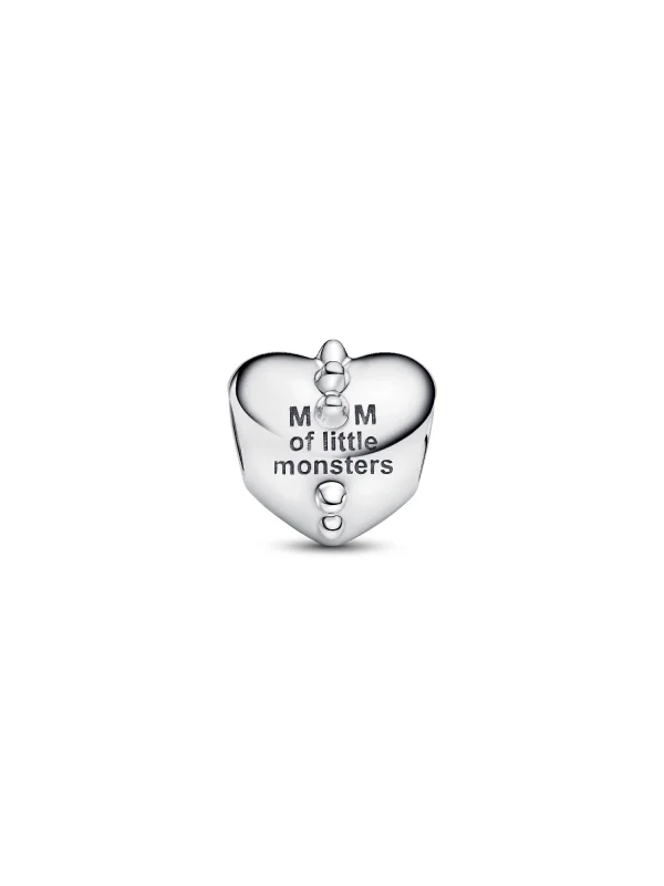 (image for) Pandora Mom's Little Monsters Heart Charm - 793768C01 - View 4