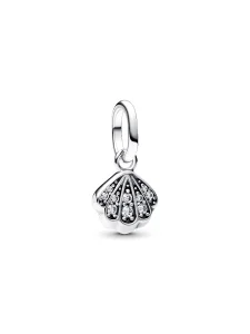 (image for) Pandora Sparkling Shell Mini Dangle Charm - 793855C01