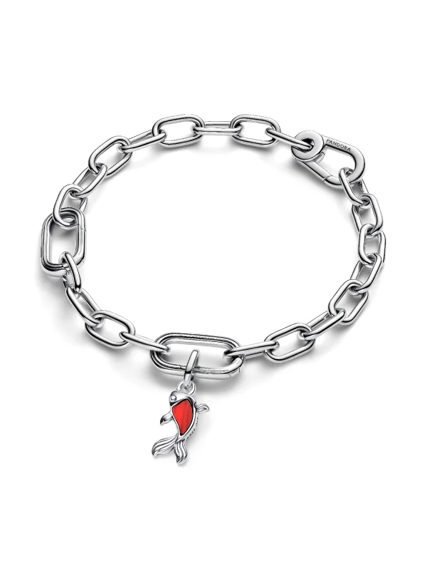 (image for) PANDORA Red Murano Glass Koi Charm 793863C01 | Charms - View 3