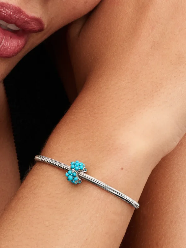 (image for) Pandora Turquoise-colored Ocean Charm - 793897C02 - View 2