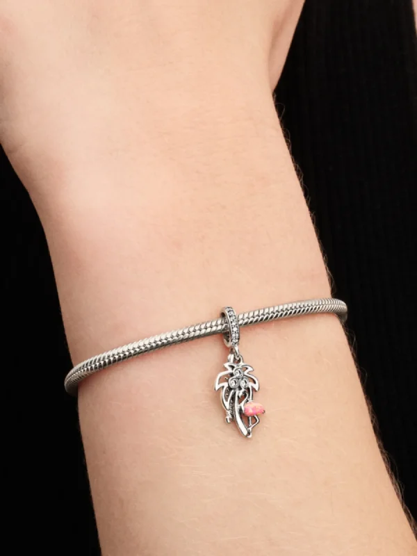 (image for) PANDORA Charms Miami Fl 793898C01 | Palm Tree Dangle Charm - View 2
