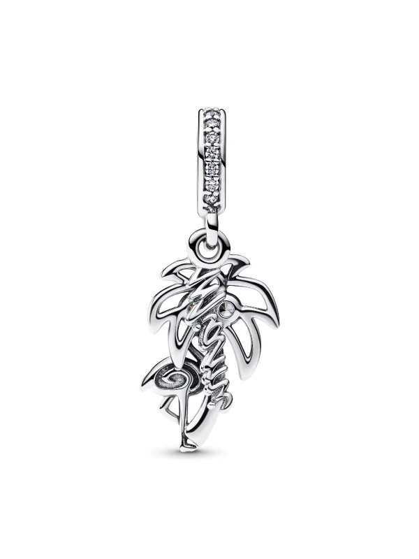 (image for) PANDORA Charms Miami Fl 793898C01 | Palm Tree Dangle Charm - View 4
