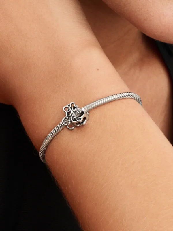 (image for) Pandora Disney Minnie Mouse Openwork Charm - 793908C00 - View 2