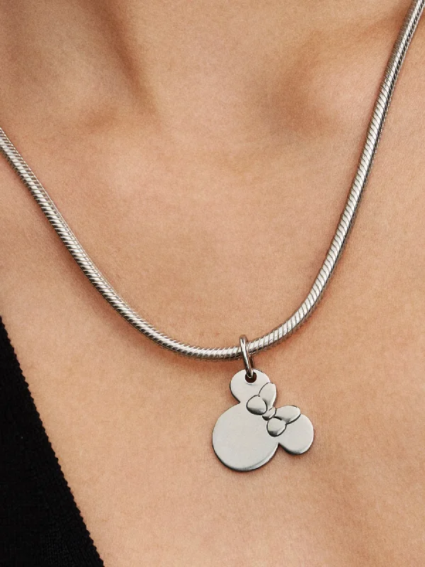 (image for) Pandora Disney Minnie Mouse Engravable Dangle Charm - 793993C00 - View 2