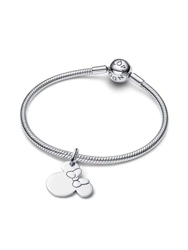 (image for) Pandora Disney Minnie Mouse Engravable Dangle Charm - 793993C00 - View 6