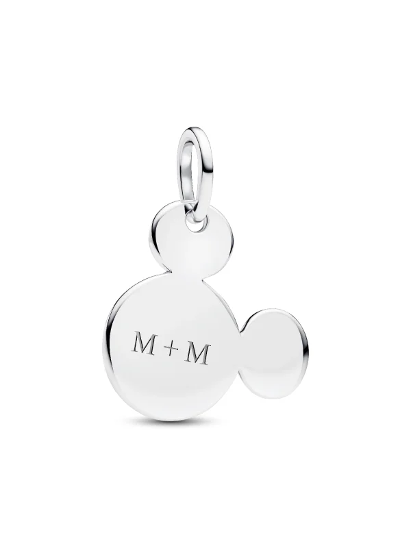 (image for) Pandora Disney Mickey Mouse Engravable Dangle Charm - 793994C00 - View 4