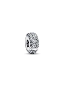 (image for) Clip PANDORA Charm 794032C01 | Pavé Sterling Silver