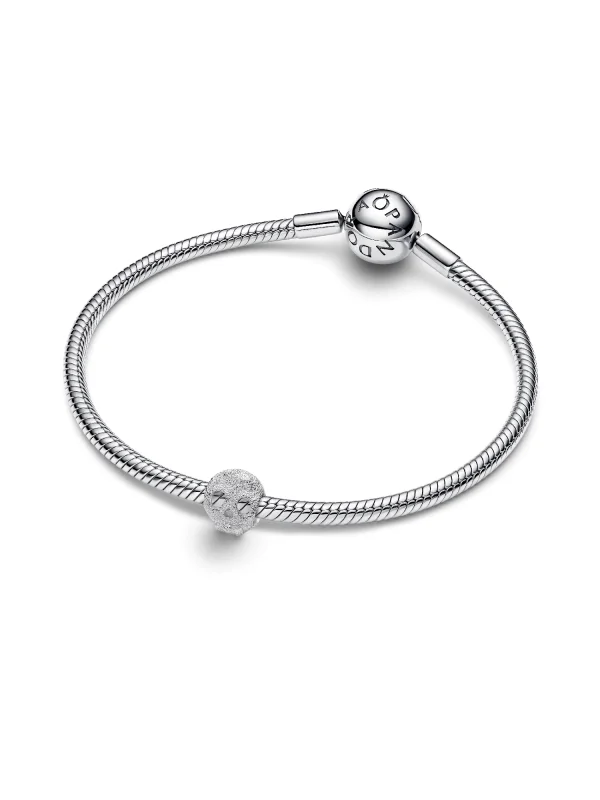 (image for) Pandora Textured Skull Mini Charm - 794040C00 - View 6