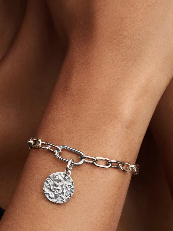 (image for) Pandora Cherry Blossom Medallion Charm - 794085C01 - View 2