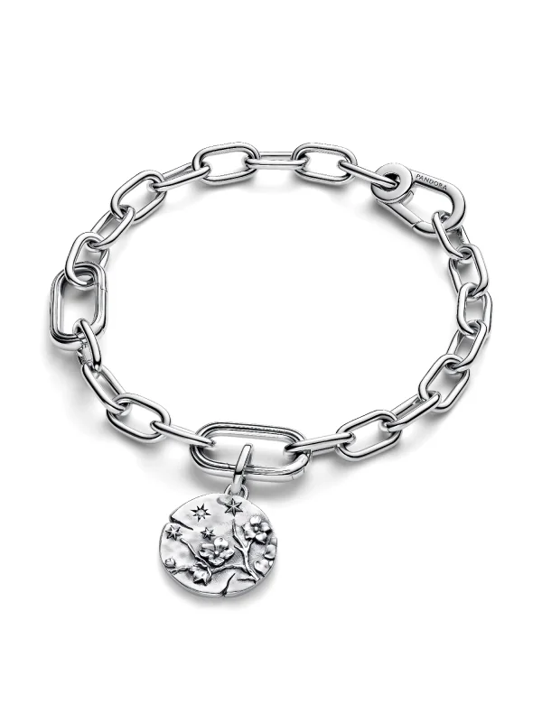 (image for) Pandora Cherry Blossom Medallion Charm - 794085C01 - View 3