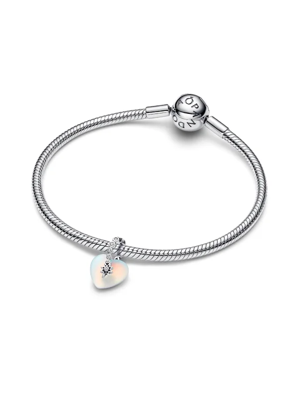(image for) Pandora Shooting Star & Heart Dangle Charm - 794143C01 - View 4