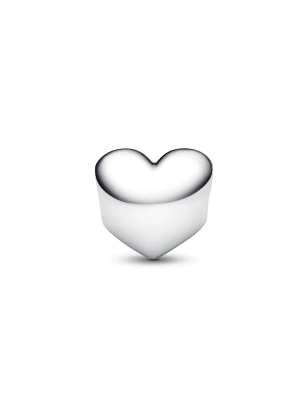 (image for) Pandora January Engravable Red Stone Heart Charm - 794161C01 - View 7